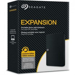 Seagate Expansion Gen 2 – External Hard Drive, 2TB, Black, HDD, USB 3.0